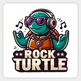 Rock Turtle Magnet